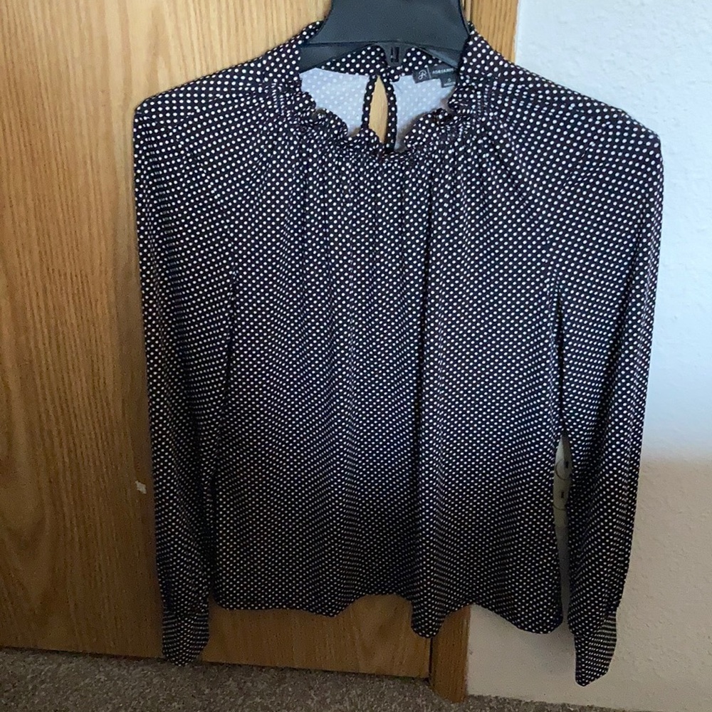 Polka dot blouse